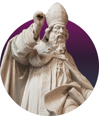 Statue of St. Augustine